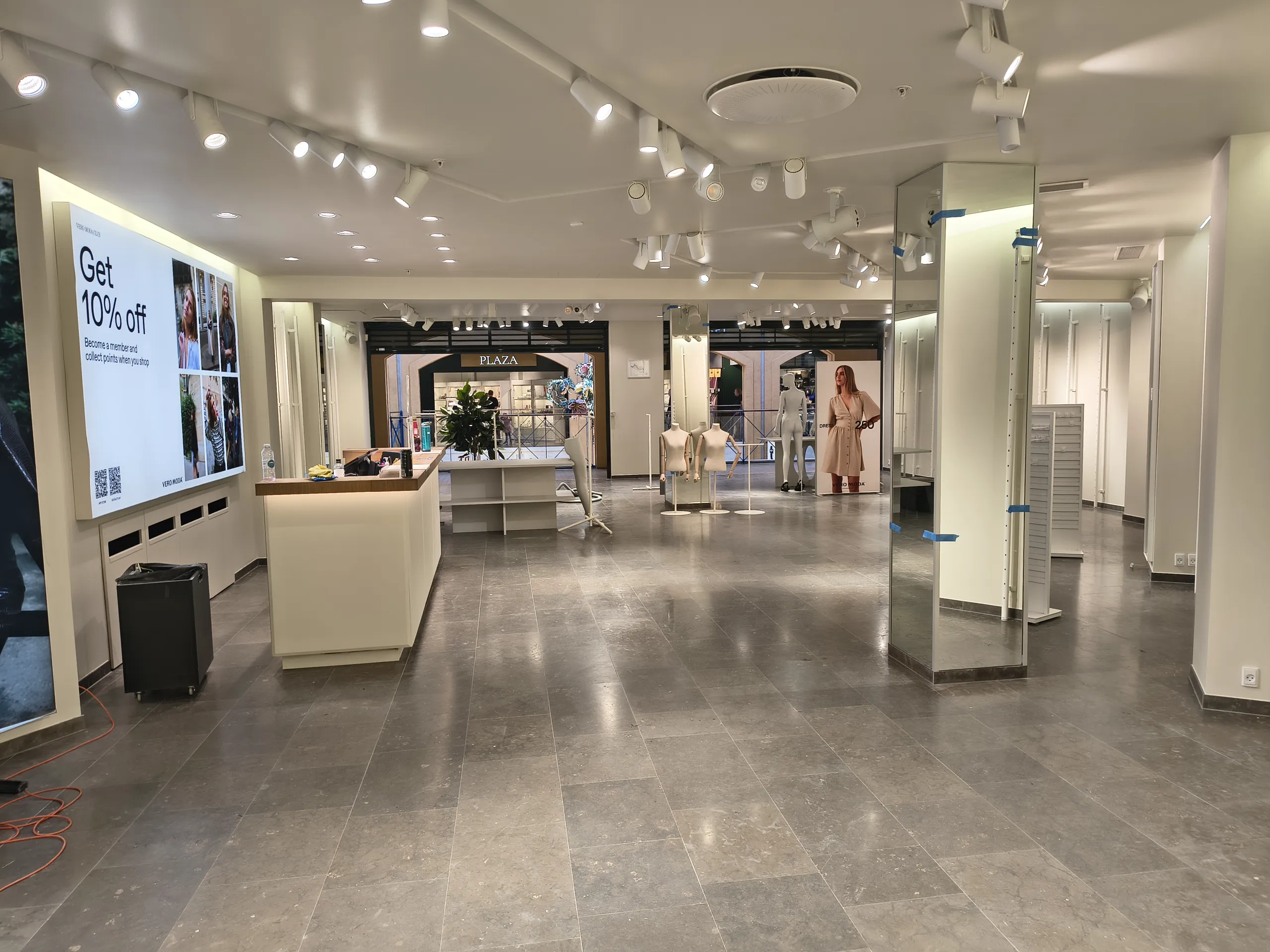 Moderne butikslokale med nordisk design