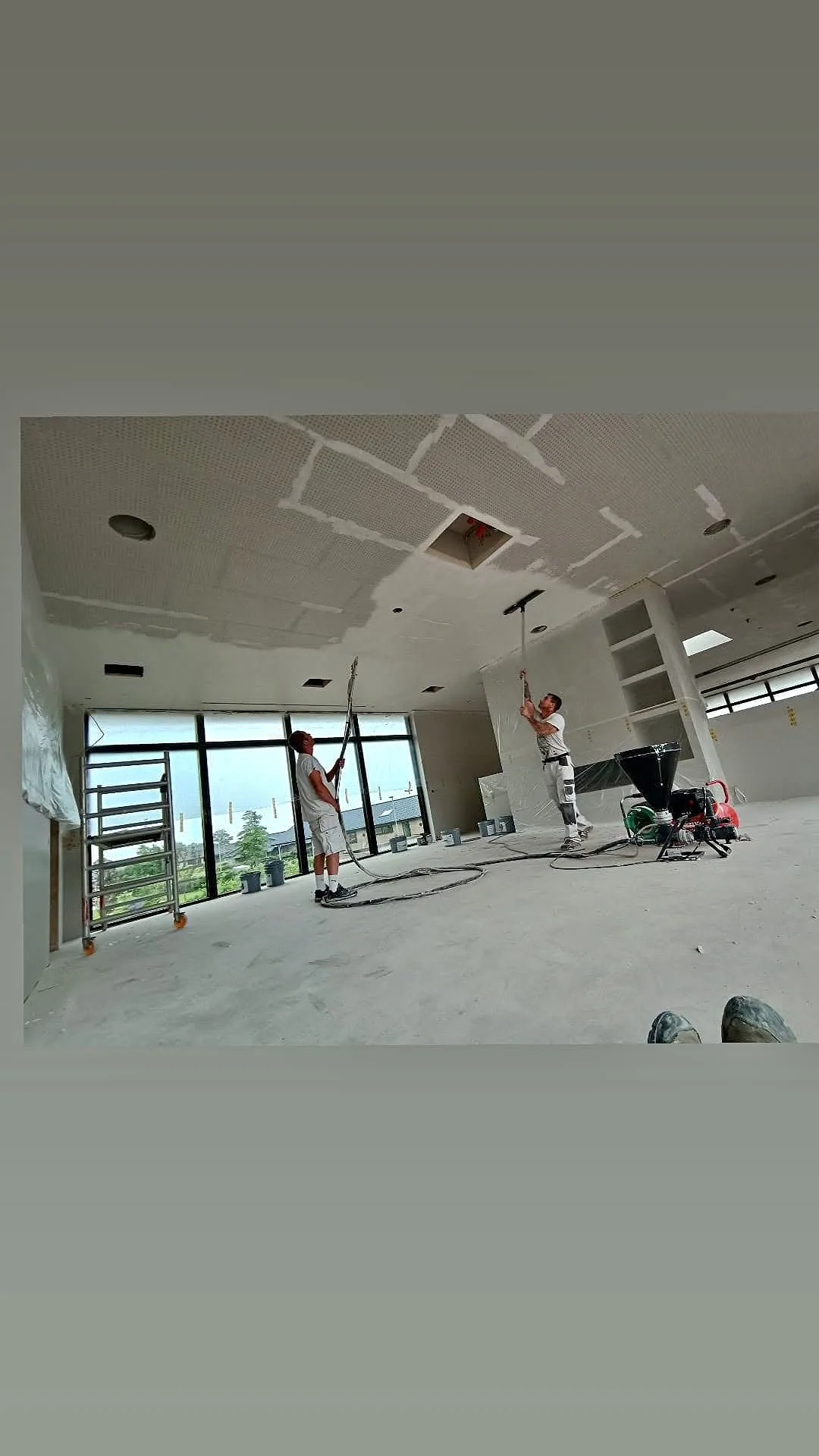 Indvendig renovering med loftinstallation