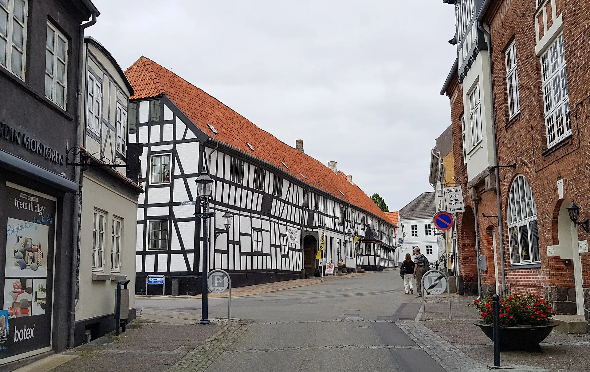 Bogense - Bogense, Østergade 19, Den gamle købmandsgård fra 1600-tallet